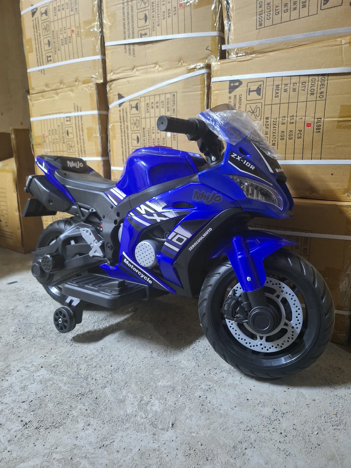 Kids  Electric Motorbike with Rubber wheels