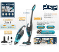 2 in 1 Detachable cordless Vaccum cleaner: Can be used separately after dissasembly