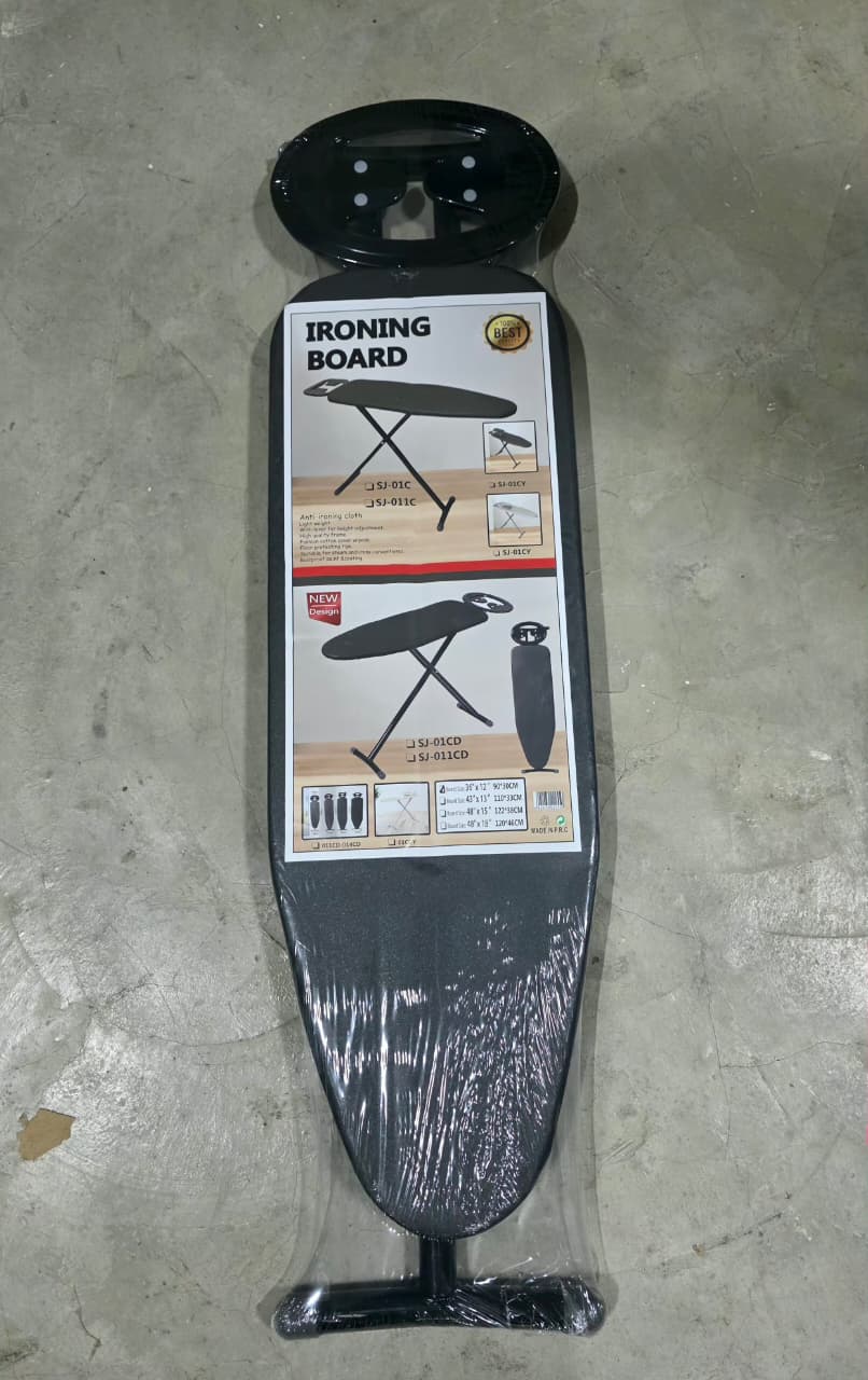 Premium Black ironing Board