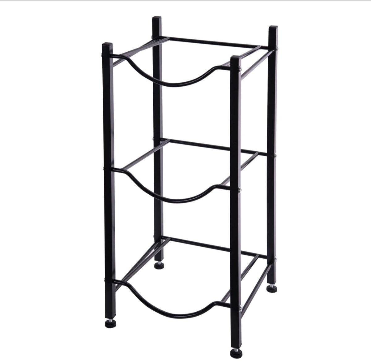 3 Tier Heavy Duty water Bottle Rack